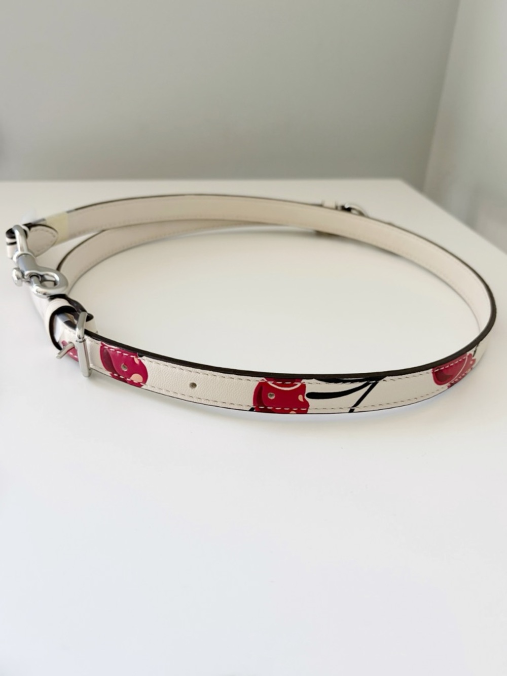 Coach Cherry Crossbody Bag Strap With Cherry Charm - Picture 3 of 8